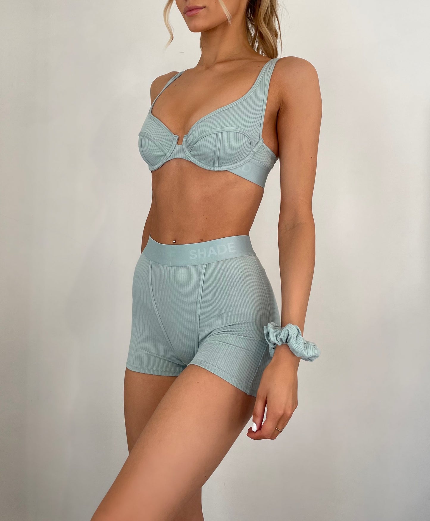 Morning Mint Bra, Boxer and Scrunchie
